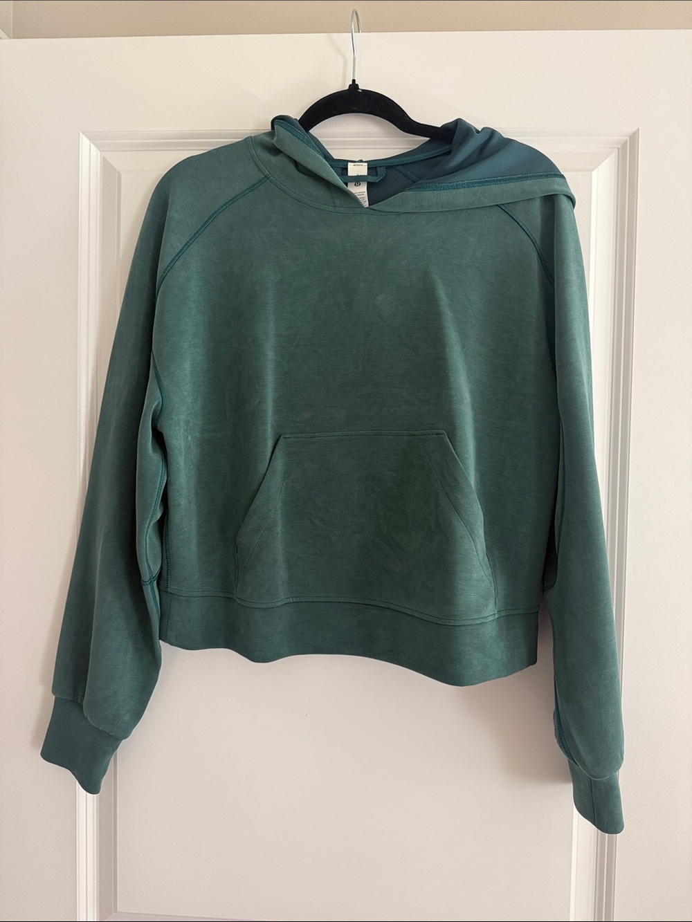 lululemon athletica Teal Green Hooded Pullover